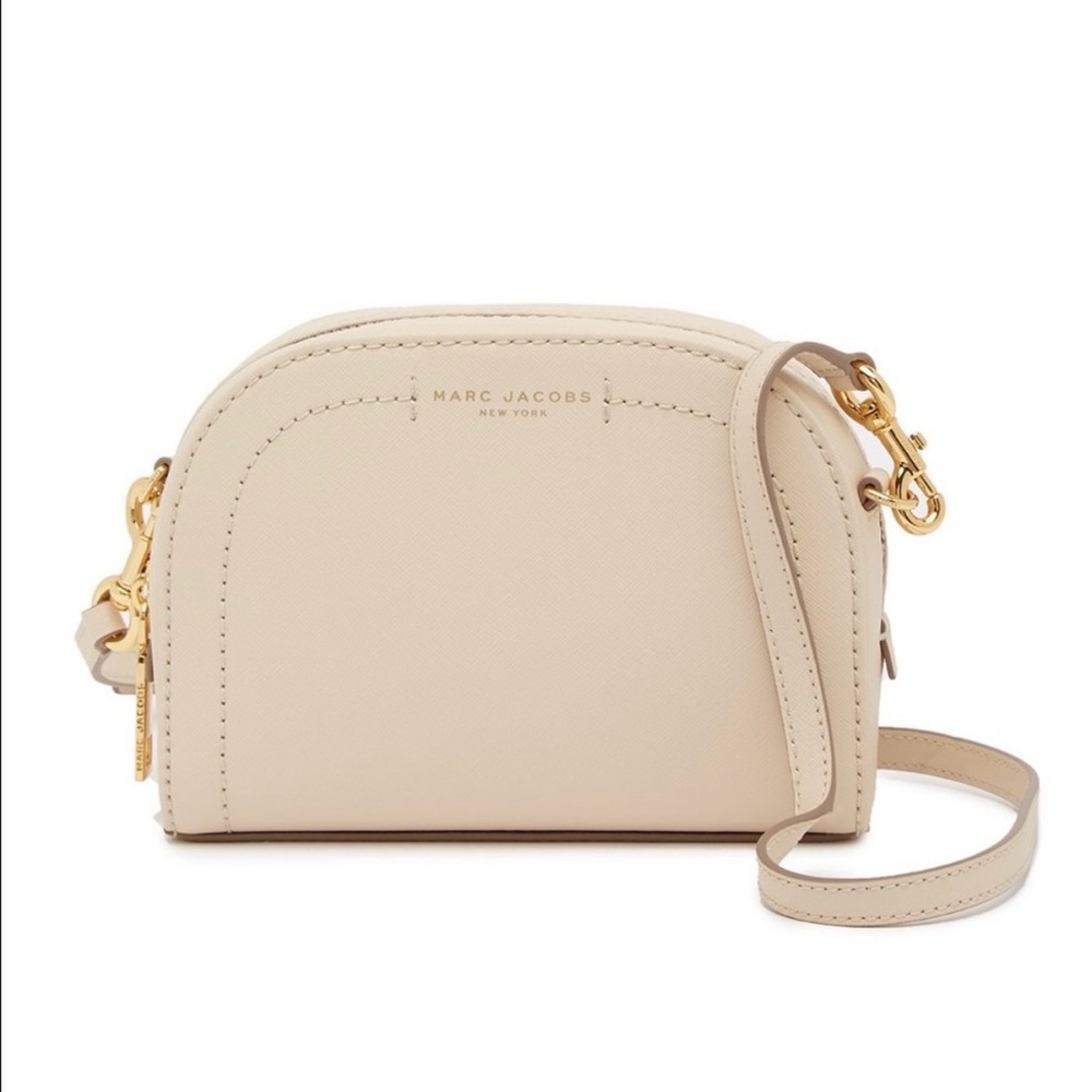 Marc Jacobs Playback Leather Crossbody Bag with Gold Hardware